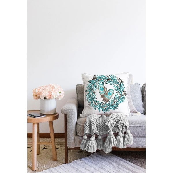 Federa decorativa a tema Natale 43x43 cm – Mila Home-image-2