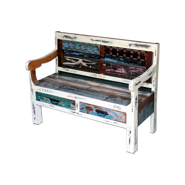 Panchina in legno esotico Garza - Støraa