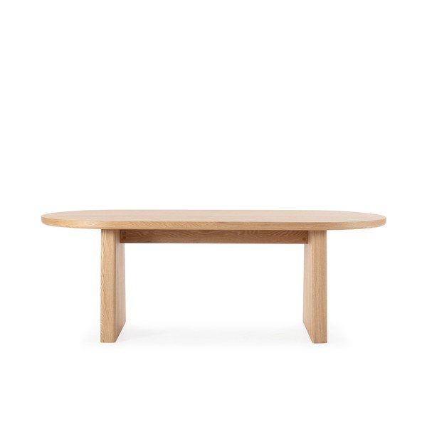 Tavolo da pranzo con effetto frassino 100x200 cm Blair – MOME-image-3