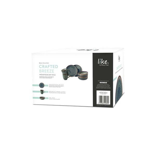 Set da pranzo in porcellana 6 pz Crafted Breeze – like | Villeroy & Boch-image-2