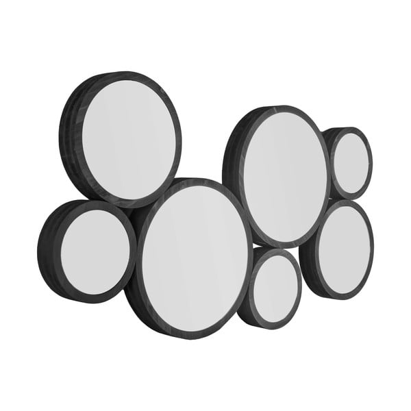 Specchio da parete con cornice in legno 90x48 cm Wall Art - PT LIVING-image-2