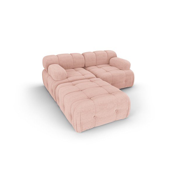 Divano angolare componibile in rosa chiaro Ferento – Cosmopolitan Design-image-4