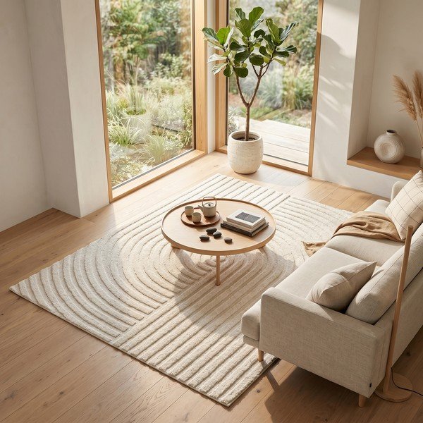 Tappeto crema 120x170 cm Serenity - ESTE-image-4