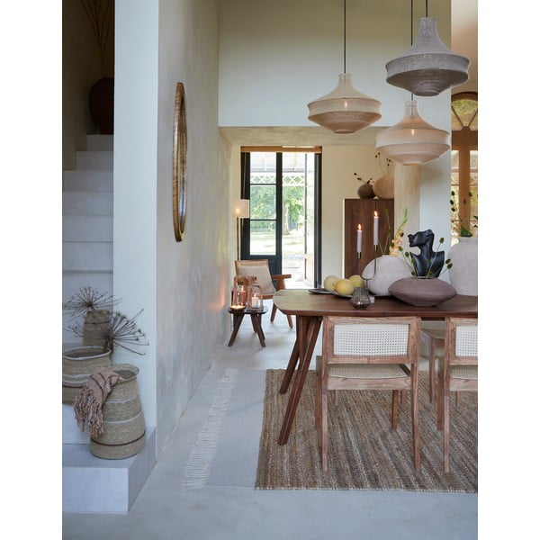 Tappeto tessile di colore naturale 200x350 cm Ivaro - Light & Living-image-1