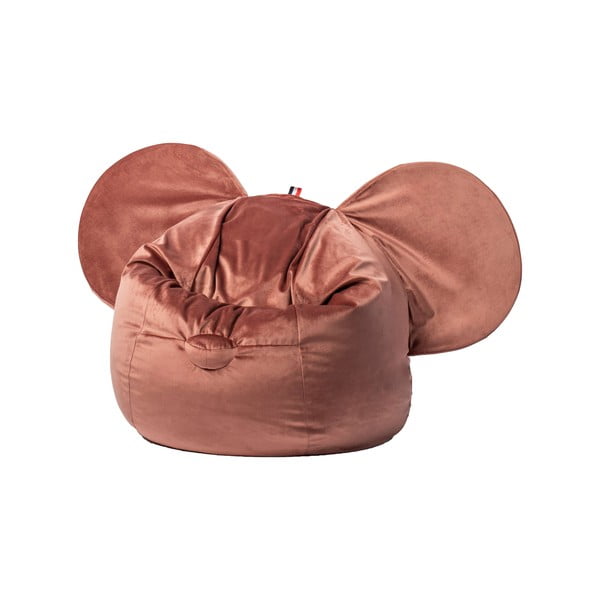 Borsa da divano per bambini in velluto rosso Ears - The Brooklyn Kids