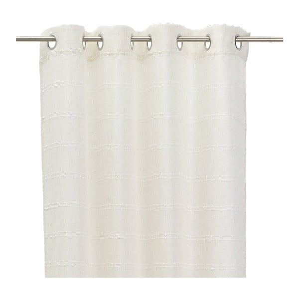 Tenda bianca/beige in misto lino 140x260 cm Nodes – Casa Selección