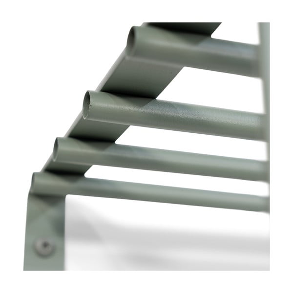 Attaccapanni da parete verde polveroso in metallo con scaffale 100 cm Rex – Spinder Design-image-2