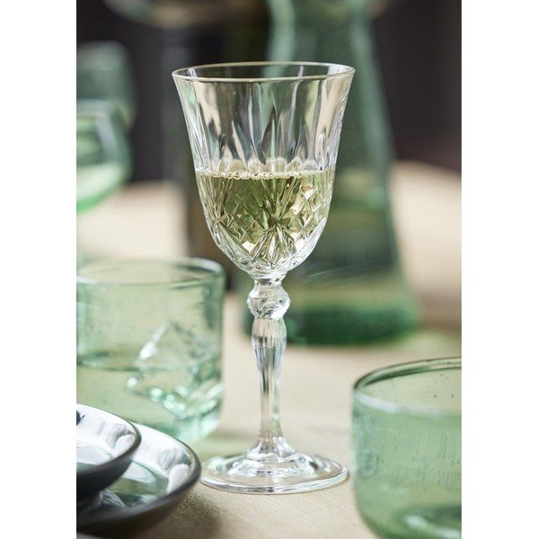 Set di bicchieri da vino 
in vetro di cristallo
 4 pz 210 ml Melodia – Lyngby Glas-image-3