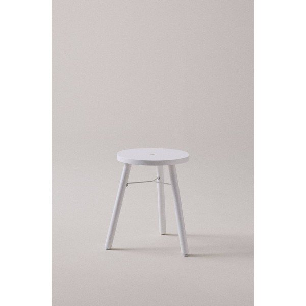 Sgabello bianco Kinna – Jotex-image-1