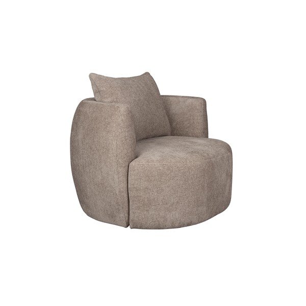 Poltrona marrone chiaro Rocca – Dutchbone
