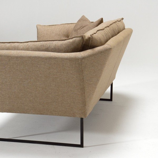 Divano a tre posti marrone sabbia Chill - Balcab Home-image-4