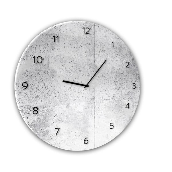 Orologio da parete in vetro, ⌀ 30 cm Wall - Styler-image-2