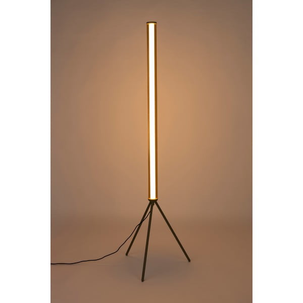Lampada da terra LED beige con paralume in vetro con intensità regolabile (altezza totale 156 cm) Scotty – Zuiver-image-3