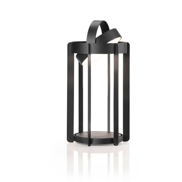 Lanterna LED nera da esterno su USB (altezza 30 cm) Firefly - Zone-image-2