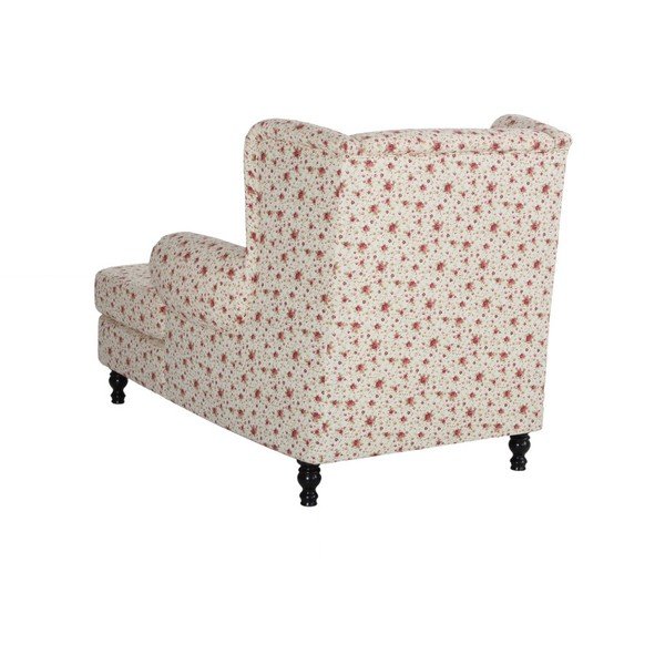 Poltrona floreale beige Mareille Flowery Beige - Max Winzer-image-1