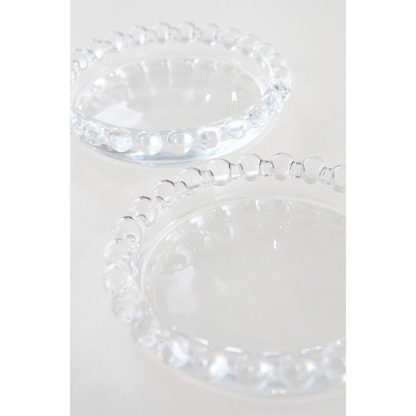 Set di piatti in vetro 2 pz ø 9,5 cm Amara – Jotex-image-2