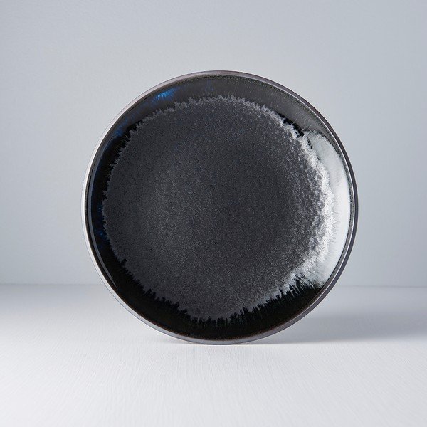 Piatto in ceramica blu scuro, ø 25 cm Matt - MIJ-image-1