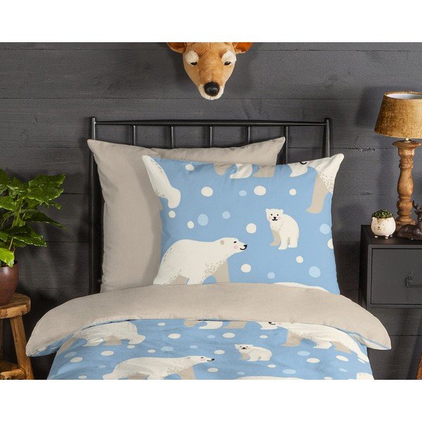 Biancheria da letto per bambini in flanella per letto singolo 140x200 cm - Good Morning-image-2