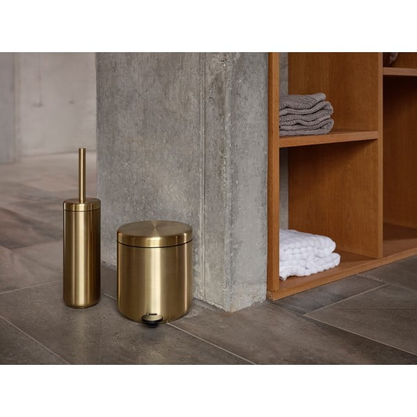 Cestino per la spazzatura color ottone in acciaio inox con pedale 4 l Ume Brass – Zone-image-1