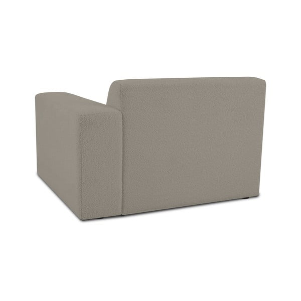 Modulo divano marrone chiaro in tessuto bouclé (angolo destro) Roxy - Scandic-image-2