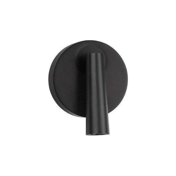Faretto LED nero opaco in alluminio con struttura flessibile 7x10 cm Tico – Nova Luce
