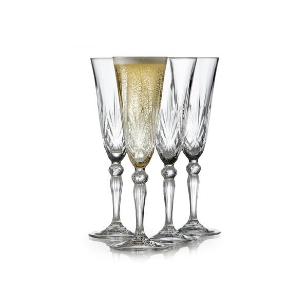 Set di bicchieri da bollicine 4 pz 160 ml Melodia – Lyngby Glas-image-4