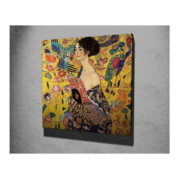 Riproduzione murale su tela, 45 x 45 cm Gustav Klimt - Wallity-image-2