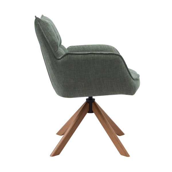 Set di sedie da pranzo verde in imbottito 2 pz Marilla – Unique Furniture-image-4