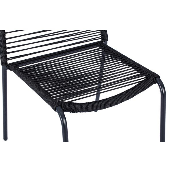 Sedia da giardino nera Kai - Bonami Essentials-image-4