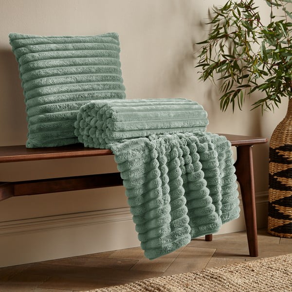 Cuscino decorativo 45x45 cm Cosy Ribbed - Catherine Lansfield-image-3