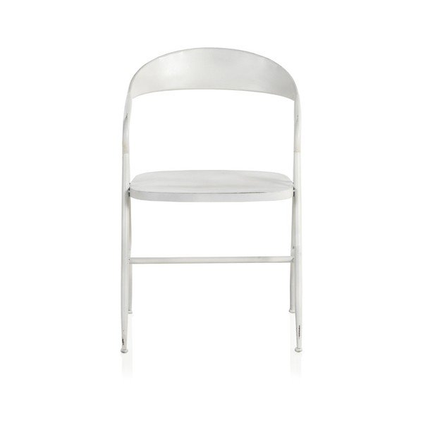 Poltrona in metallo bianco Puro Industrial Style - Geese-image-2