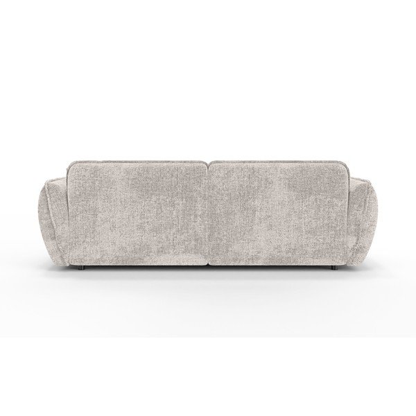 Divano angolare beige (con penisola a destra/con chaise lounge) con rivestimento in ciniglia Nelia – Ropez-image-4