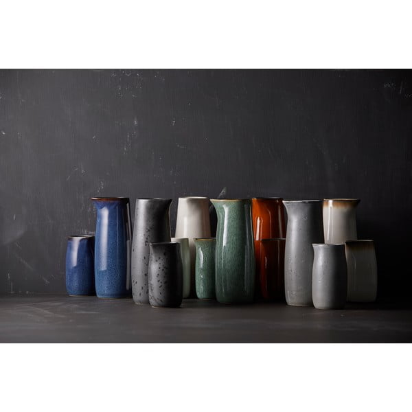 Lattiera grigia in ceramica 500 ml Grey/Grey – Bitz-image-3