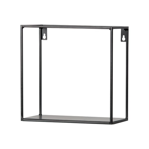 Set di 2 mensole da parete nere Meert - WOOOD-image-2