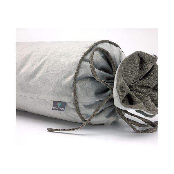 Federa grigia Argento , ⌀ 20 x 58 cm Candy - WeLoveBeds-image-3