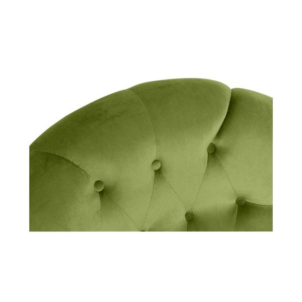 Poltrona verde Camilla Velor - Max Winzer-image-2