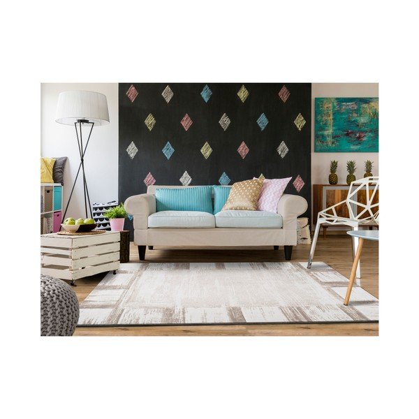 Tappeto beige Panka, 120 x 170 cm - Universal-image-2