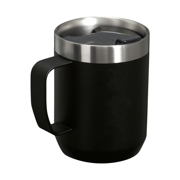 Tazza termica nera in acciaio inox 230 ml Stay-Hot Camp Mug Black – Stanley-image-2
