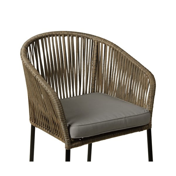 Set di 2 sedie da giardino grigio-marrone Trapani - Bonami Selection-image-2