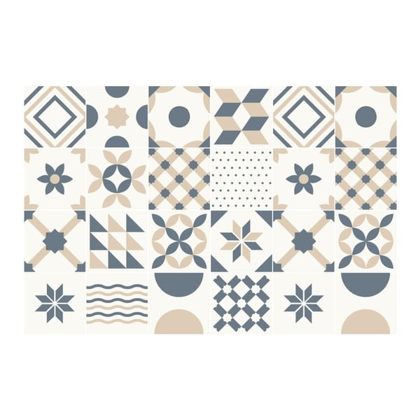 Set di 24 adesivi Wells, 40 x 60 cm - Ambiance-image-2