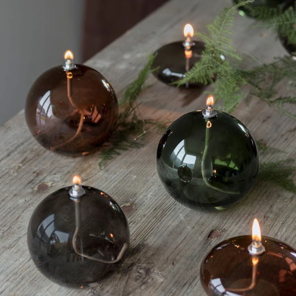 Lampada a olio in vetro (altezza 10 cm) Aura - Mette Ditmer Denmark-image-1