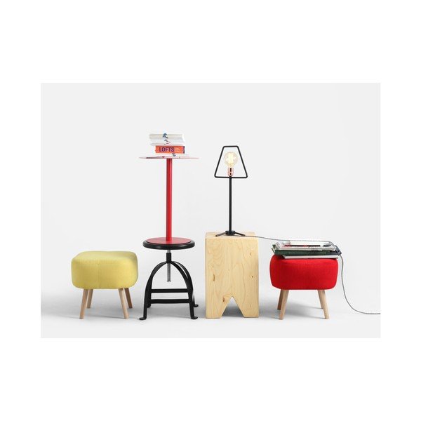 Lampada da tavolo Bullet di forma personalizzata nera Firkant - CustomForm-image-2