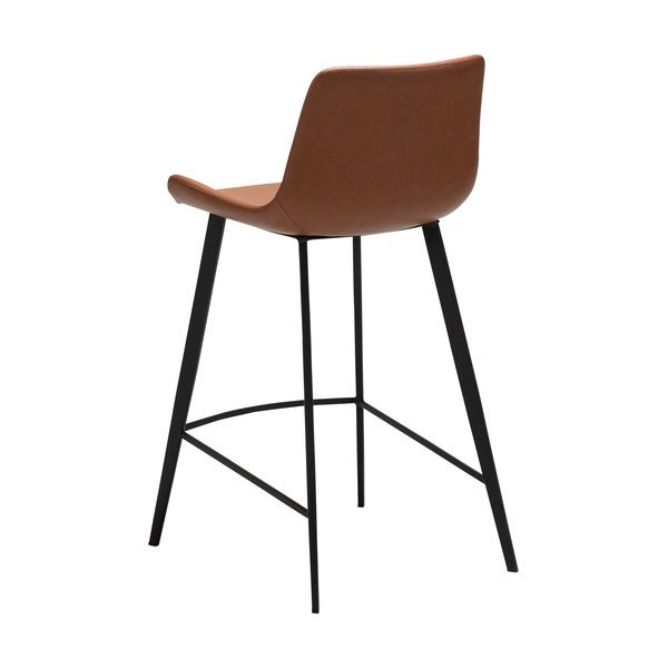 Sgabello da bar marrone cognac (altezza della seduta 65 cm) Hype – DAN-FORM Denmark-image-3