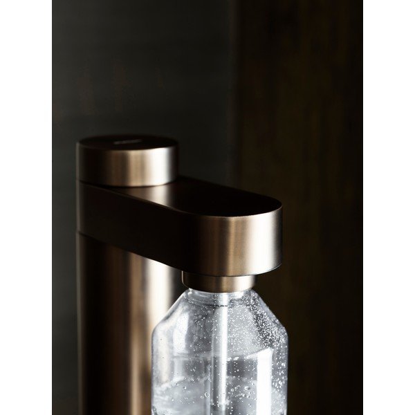 Set per bevande gassate marrone in acciaio inox Brus – Stelton-image-3
