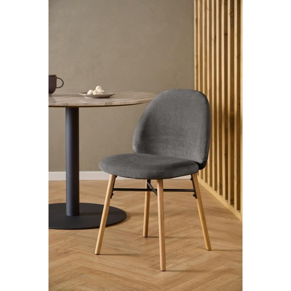 Sedia da pranzo grigia Sophia - Actona-image-2