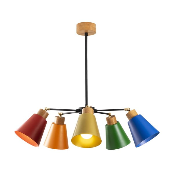 Lampadario con paralume in metallo ø 58 cm Manavgat – Opviq lights