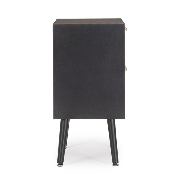 Armadietto nero/di colore naturale 45x60x30 cm Josine – Yes Everyday-image-2