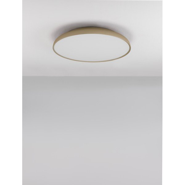 Plafoniera LED dorata in alluminio con intensità regolabile Linus – Nova Luce-image-2