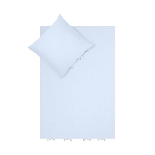 Biancheria da letto singola blu Port Maine, 155 x 220 cm - Westwing Collection