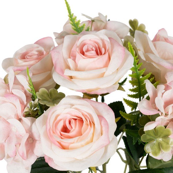 Fiori artificiali (altezza 43 cm) Roses - Ixia-image-2